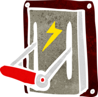 palanca de máquina industrial de dibujos animados png