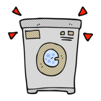 drawn cartoon washing machine png