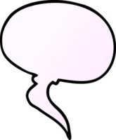 cartoon doodle speech bubble png