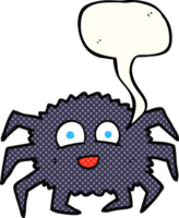 drawn comic book speech bubble cartoon spider png