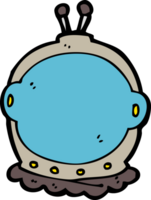 casco de astronauta de dibujos animados png