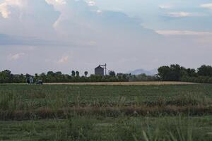 Dryer in countryside photo