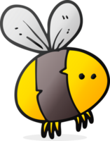 drawn cartoon bee png