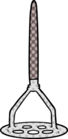 cartoon potato masher png