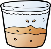 vaso de dibujos animados de ron png