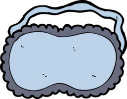 cartoon sleeping mask png