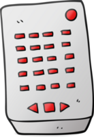 hand drawn cartoon remote control png