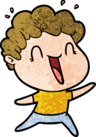 cartoon happy man png