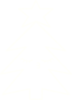 kerstboom krijt tekening png