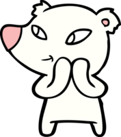 polar bear cartoon png