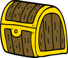 cartoon treasure chest png