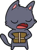 talking cat cartoon png