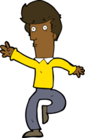 cartoon rushing man png