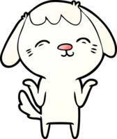 happy cartoon dog png