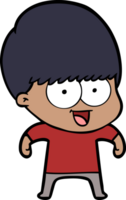 happy cartoon boy png