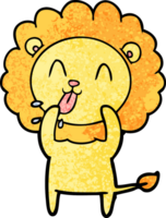 happy cartoon lion png