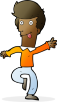 tekenfilm Mens dansen png