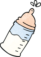 Cartoon-Doodle-Babyflasche png