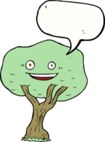 cartoon tree with speech bubble png