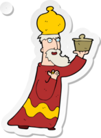 sticker of a one of the three wise men png