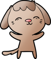 happy cartoon dog png