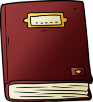 libro antiguo de dibujos animados png