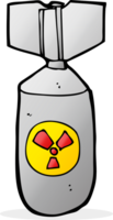 bomba nuclear de dibujos animados png