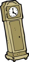 horloge grand-père de dessin animé png