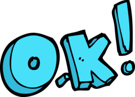 cartoon OK symbol png