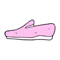 mão desenhado desenho animado chinelo png