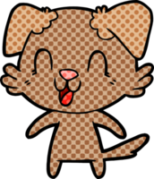 laughing cartoon dog png