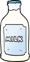 Cartoon-Doodle-Milchflasche png