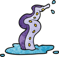 cartoon doodle spooky tentacle png