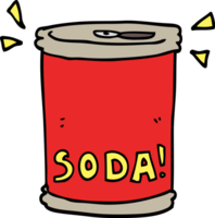 cartoon soda can png