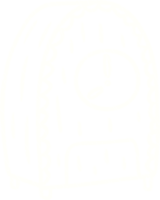 Old Clock Chalk Drawing png