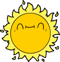 happy cartoon sun png