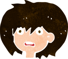 expresión sorprendida de dibujos animados png