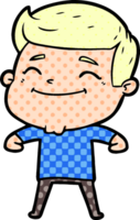 happy cartoon man png