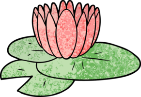 cartoon water lily png