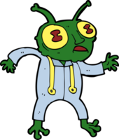 cartoon alien spaceman png