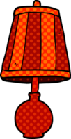 Cartoon-Doodle-Tischlampe png