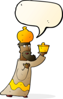 one of the three wise men with speech bubble png