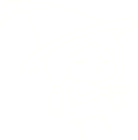 dessin à la craie de sorcière png