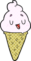 cute cartoon ice cream png