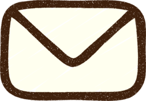 mail symbool krijttekening png