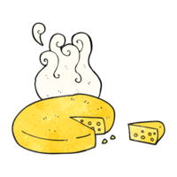 mano texturizado dibujos animados queso png