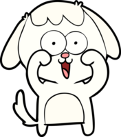 cão bonito dos desenhos animados png