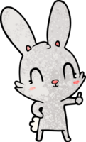 lapin de dessin animé mignon png