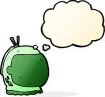 cartoon astronaut helmet with thought bubble png