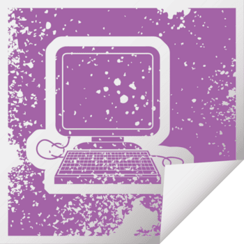 ilustração de ícone vetorial de um computador com mouse png